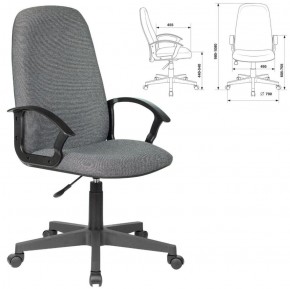 Кресло офисное BRABIX "Element EX-289", ткань, серое, 532093 в Глазове - glazov.ok-mebel.com | фото 2