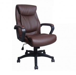 Кресло офисное BRABIX "Enter EX-511" (экокожа/коричневая) 531163 в Глазове - glazov.ok-mebel.com | фото 1
