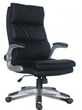 Кресло офисное BRABIX "Fregat EX-510" (рециклированная кожа, черное) 530863 в Глазове - glazov.ok-mebel.com | фото