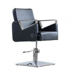 Кресло парикмахерское Barneo 6300V5 черное в Глазове - glazov.ok-mebel.com | фото