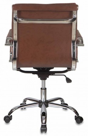 Кресло руководителя Бюрократ CH-993-LOW/BROWN коричневый в Глазове - glazov.ok-mebel.com | фото 4