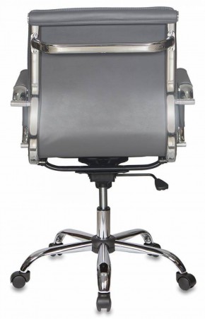 Кресло руководителя Бюрократ CH-993-LOW/GREY серый в Глазове - glazov.ok-mebel.com | фото 4