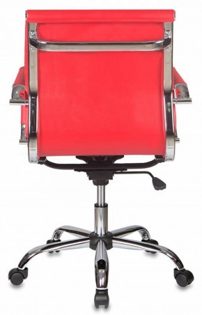 Кресло руководителя Бюрократ CH-993-LOW/RED красный в Глазове - glazov.ok-mebel.com | фото 4