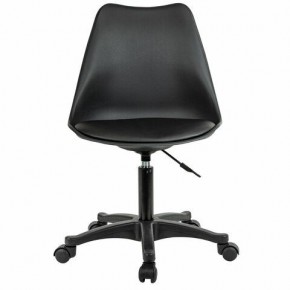 Кресло стул BRABIX "Eames MG-310 PL", пластик черный, экокожа черная, 532927 в Глазове - glazov.ok-mebel.com | фото 1