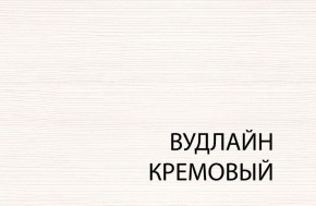 Кровать 140, TIFFANY, цвет вудлайн кремовый в Глазове - glazov.ok-mebel.com | фото