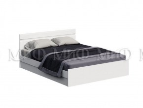 НЭНСИ NEW Кровать 1,4 м (Белый глянец холодный/Белый) в Глазове - glazov.ok-mebel.com | фото