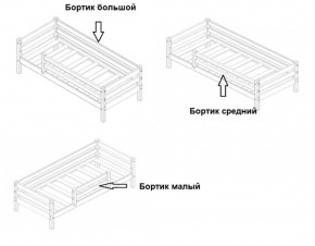 Кровать 2-х ярусная Сонечка с бортиками (лестница наклонная) в Глазове - glazov.ok-mebel.com | фото 4