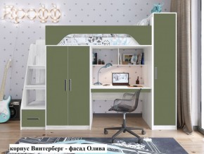 Кровать-чердак Тея + Шкаф-Пенал Тея в Глазове - glazov.ok-mebel.com | фото 3