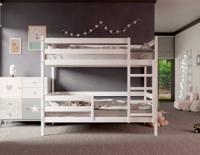 Кровать двухъярусная без крыши 80*190 Белый в Глазове - glazov.ok-mebel.com | фото 2