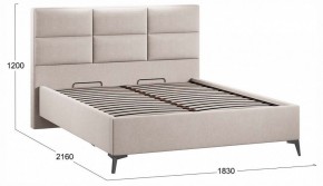 Кровать двуспальная Делана с ПМ Тип 1 в Глазове - glazov.ok-mebel.com | фото 4