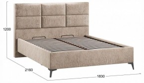Кровать двуспальная Делана с ПМ Тип 1 в Глазове - glazov.ok-mebel.com | фото 4