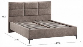 Кровать двуспальная Делана с ПМ Тип 1 в Глазове - glazov.ok-mebel.com | фото 4