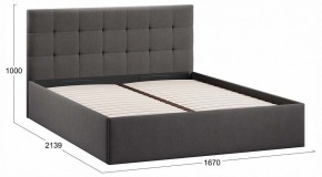 Кровать двуспальная Джоли с ПМ Тип 1 в Глазове - glazov.ok-mebel.com | фото 4