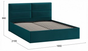 Кровать двуспальная Глосс с ПМ Тип 1 в Глазове - glazov.ok-mebel.com | фото 4
