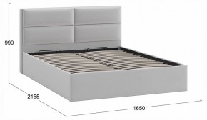 Кровать двуспальная Глосс с ПМ Тип 1 в Глазове - glazov.ok-mebel.com | фото 4