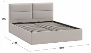 Кровать двуспальная Глосс с ПМ Тип 1 в Глазове - glazov.ok-mebel.com | фото 4