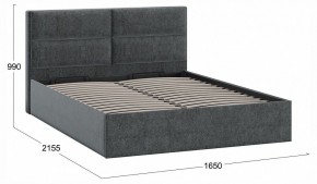 Кровать двуспальная Глосс с ПМ Тип 1 в Глазове - glazov.ok-mebel.com | фото 4
