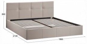 Кровать двуспальная Лора с ПМ в Глазове - glazov.ok-mebel.com | фото 4