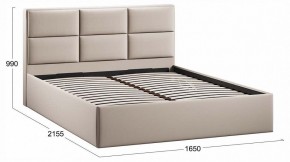 Кровать двуспальная Стелла с ПМ Тип 1 в Глазове - glazov.ok-mebel.com | фото 3