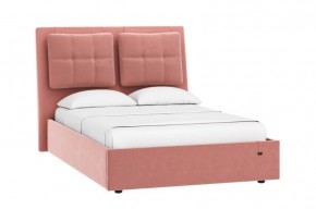 Кровать Ester 1400 с основанием и ПМ (Ультра коралл) Модель 311 в Глазове - glazov.ok-mebel.com | фото