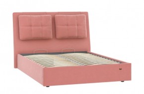 Кровать Ester 1600 с основанием и ПМ (Ультра коралл) Модель 311 в Глазове - glazov.ok-mebel.com | фото