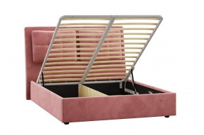 Кровать Ester 1600 с основанием и ПМ (Ультра коралл) Модель 311 в Глазове - glazov.ok-mebel.com | фото 2