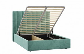 Кровать Ingrid 1400 с основанием и ПМ (Ультра Минт) Модель 312 в Глазове - glazov.ok-mebel.com | фото 2