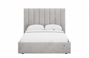 Кровать Ingrid 1400 с основанием и ПМ (Ультра Смог) Модель 312 в Глазове - glazov.ok-mebel.com | фото