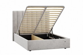 Кровать Ingrid 1400 с основанием и ПМ (Ультра Смог) Модель 312 в Глазове - glazov.ok-mebel.com | фото 2