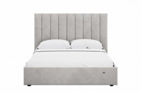 Кровать Ingrid 1600 с основанием и ПМ (Ультра Смог) Модель 312 в Глазове - glazov.ok-mebel.com | фото