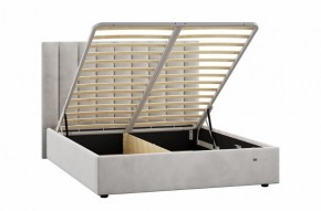 Кровать Ingrid 1600 с основанием и ПМ (Ультра Смог) Модель 312 в Глазове - glazov.ok-mebel.com | фото 2