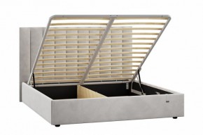 Кровать Ingrid 1800 с основанием и ПМ (Ультра Смог) Модель 312 в Глазове - glazov.ok-mebel.com | фото 2