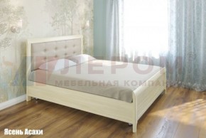 Кровать КР-2034 с мягким изголовьем в Глазове - glazov.ok-mebel.com | фото 2