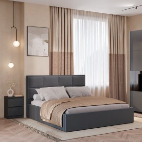 Кровать Линда КР-16 (Графит) 1600 в Глазове - glazov.ok-mebel.com | фото 2