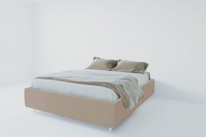 Кровать Подиум с ПМ 1200 (велюр серый) в Глазове - glazov.ok-mebel.com | фото