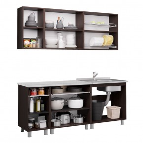 Кухня Монтана 2,0 м в Глазове - glazov.ok-mebel.com | фото 2