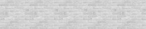 Кухонный фартук 610х3000х1,5 (композит) КМ Кирпич серый в Глазове - glazov.ok-mebel.com | фото 1