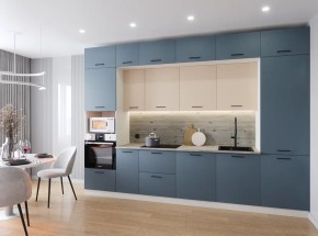 Кухонный гарнитур Фьюжн 3400 (Стол. 38мм) в Глазове - glazov.ok-mebel.com | фото