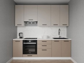 Кухонный гарнитур Каппучино 2400 h950 (Стол. 26мм) в Глазове - glazov.ok-mebel.com | фото