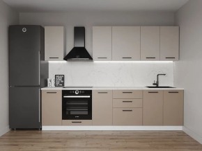 Кухонный гарнитур Каппучино 2800 (Стол. 38мм) в Глазове - glazov.ok-mebel.com | фото