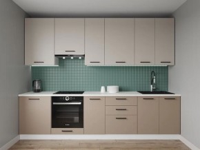 Кухонный гарнитур Каппучино 3000 h950 (Стол. 26мм) в Глазове - glazov.ok-mebel.com | фото