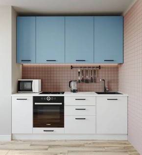 Кухонный гарнитур Капри 2200 h950 (Стол. 38мм) в Глазове - glazov.ok-mebel.com | фото