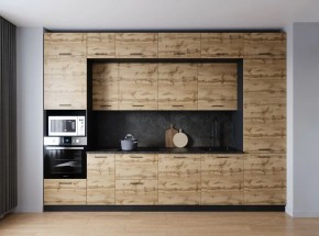 Кухонный гарнитур Крафт 3400 (Стол. 26мм) в Глазове - glazov.ok-mebel.com | фото