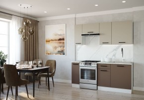 Кухонный гарнитур Латте 1800 (Стол. 38мм) в Глазове - glazov.ok-mebel.com | фото