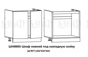 ЛИЗА-2 Кухонный гарнитур 1,6 Белый глянец холодный в Глазове - glazov.ok-mebel.com | фото 6