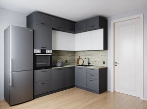 Кухонный гарнитур Меренга 2200*1700 (Стол. 26мм) в Глазове - glazov.ok-mebel.com | фото