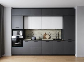 Кухонный гарнитур Меренга 3400 (Стол. 26мм) в Глазове - glazov.ok-mebel.com | фото