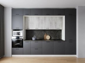 Кухонный гарнитур Санторини 3400 (Стол. 26мм) в Глазове - glazov.ok-mebel.com | фото