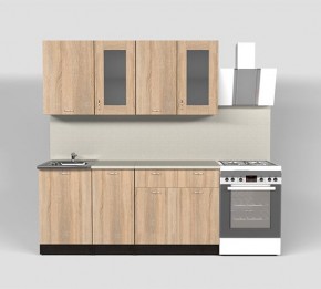 Кухня Симона Демо 1700 (Венга/Дуб Сонома) в Глазове - glazov.ok-mebel.com | фото 7