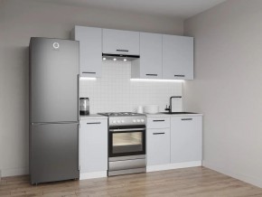Кухонный гарнитур Смоки 2000 (Стол. 26мм) в Глазове - glazov.ok-mebel.com | фото